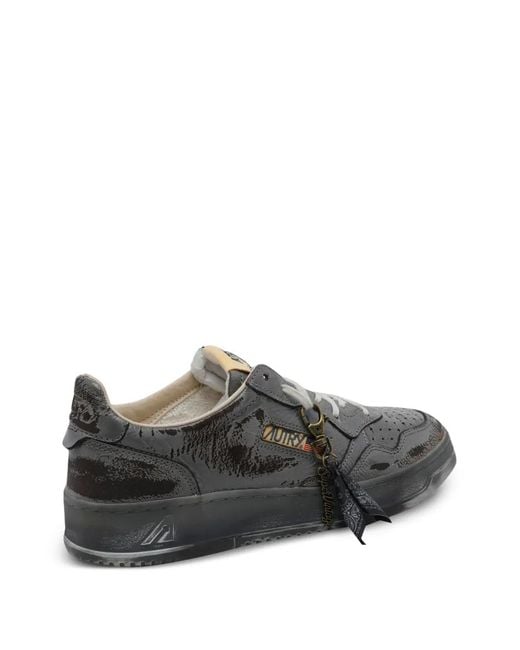 Autry Gray Baskets Super À Patch Logo for men