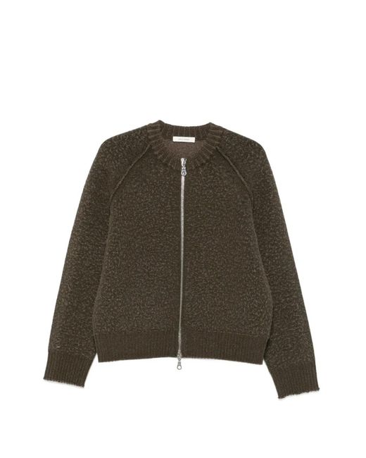 Craig Green Green Zip-Up Cardigan for men