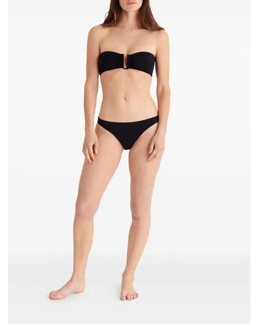 Eres Black Low-Rise Bikini Bottoms