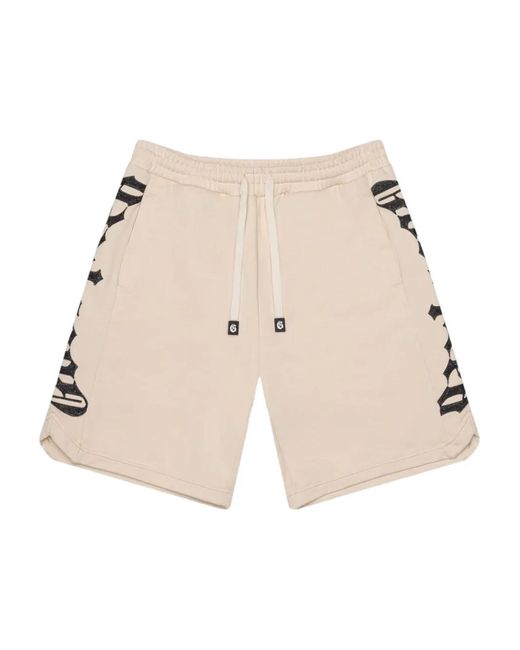 Godspeed Natural Courtside Drawstring Shorts for men
