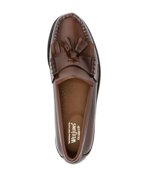 G.H.BASS Brown Weejuns Heritage Layton Ii Loafers for men