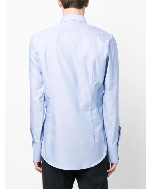 DSquared² Overhemd Met Logoprint in het Blue voor heren