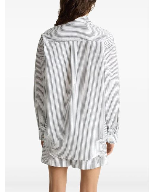 Sporty & Rich White Cotton Shirt