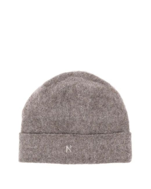 Berretto Con Logo di Represent in Gray da Uomo