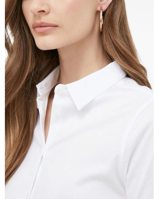 Mos Mosh White Mmtina Button-Down Shirt