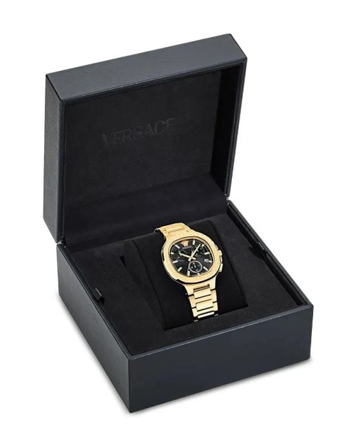 Reloj V-Chrono de 40 mm Versace de color Metallic