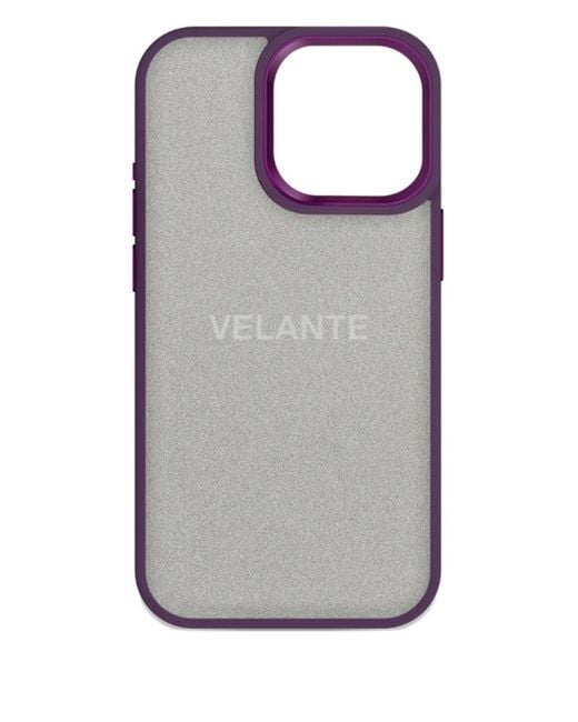 Velante Purple Lizard-Texture Iphone 16 Pro Max Case