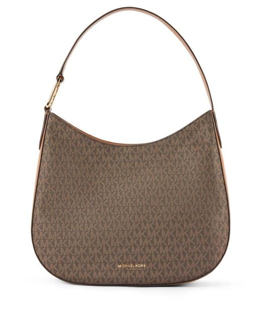 MICHAEL Michael Kors Brown Large Kensington Shoulder Bag