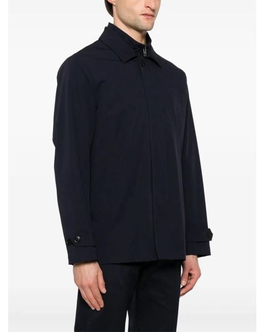 Fay Blue Layered Jacket for men