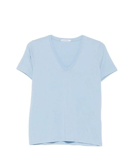 ANONYM APPAREL Blue Romy V-Neck Short-Sleeve T-Shirt