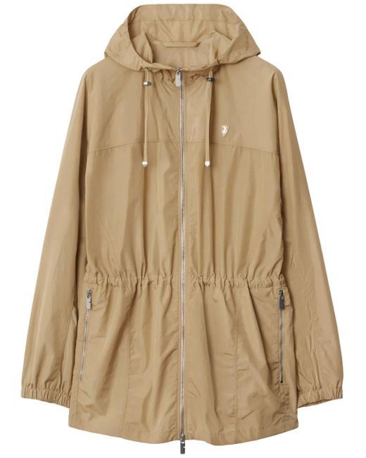 Burberry Natural Klassische Kapuzenjacke
