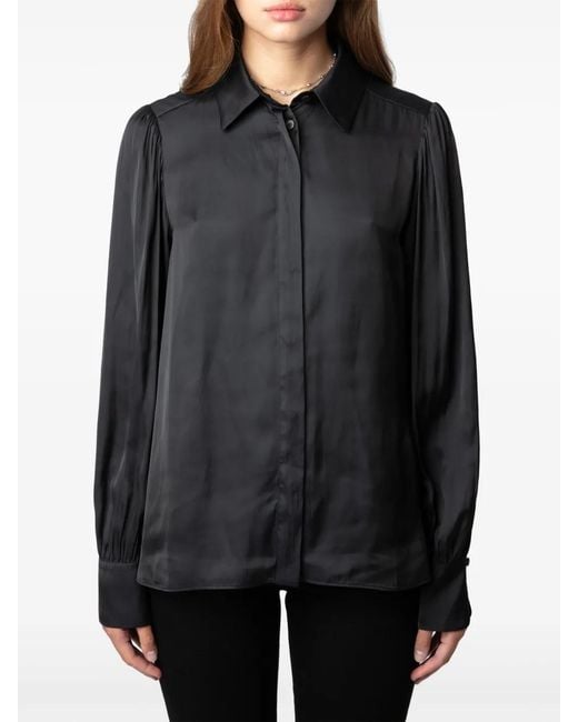 Zadig & Voltaire Blue Trenta Shirt