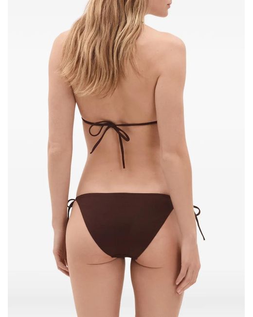 Eres Brown Malou Side-Tie Bikini Bottoms
