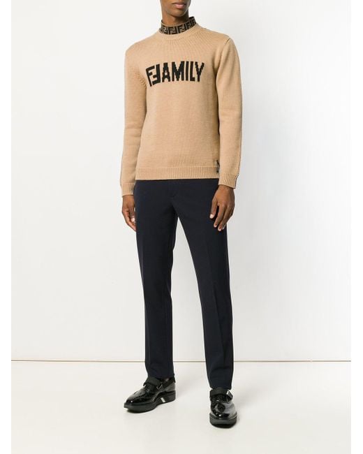 Fendi Family Sweater for Men Lyst UK