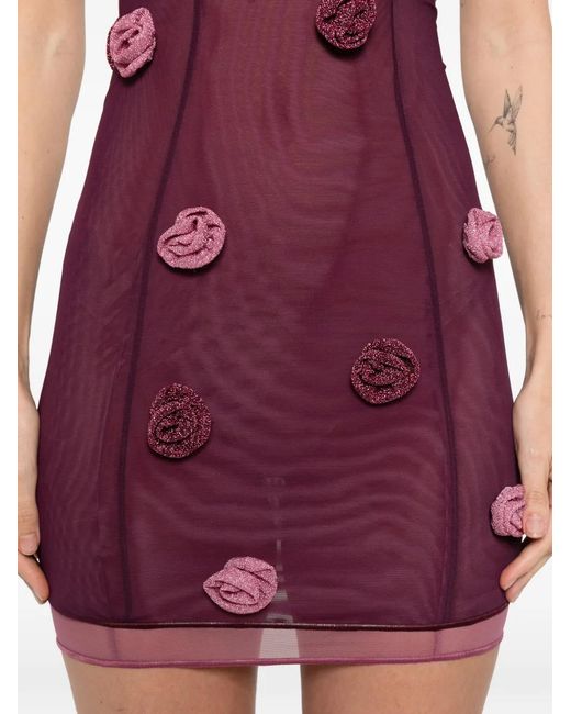 Oseree Purple Dress Fds261 Tulle