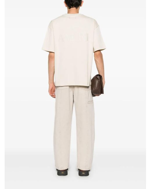 Amiri White Oversized Tee for men