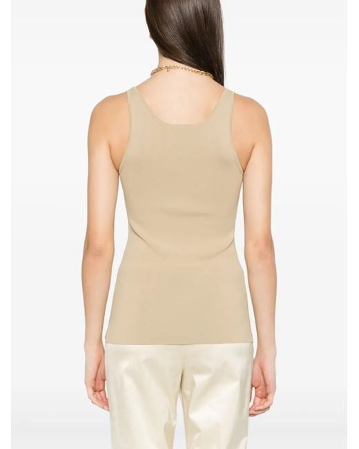 Totême Natural Knit Tank Top