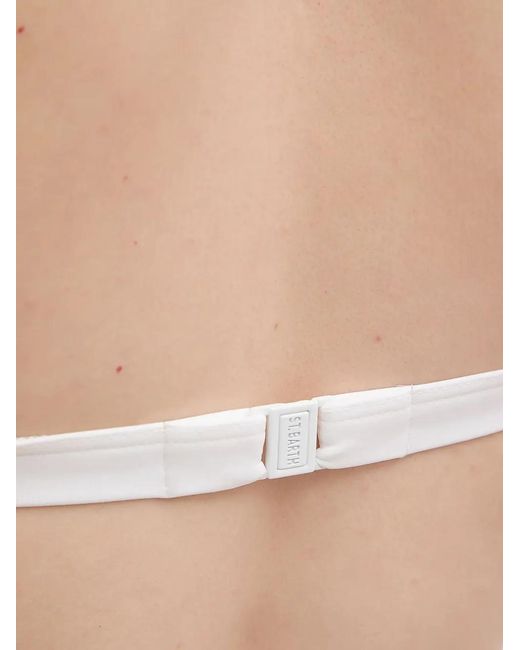 Mc2 Saint Barth Natural Triangle Bikini Top