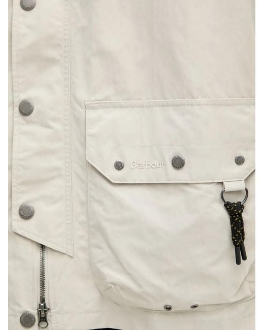 Barbour Natural Re-Engineered Corduroy-Collar Jacket for men