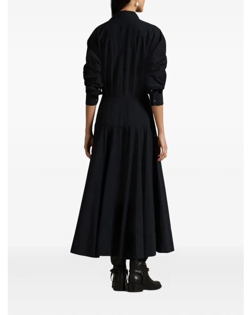 Polo Ralph Lauren Black Midi Dress