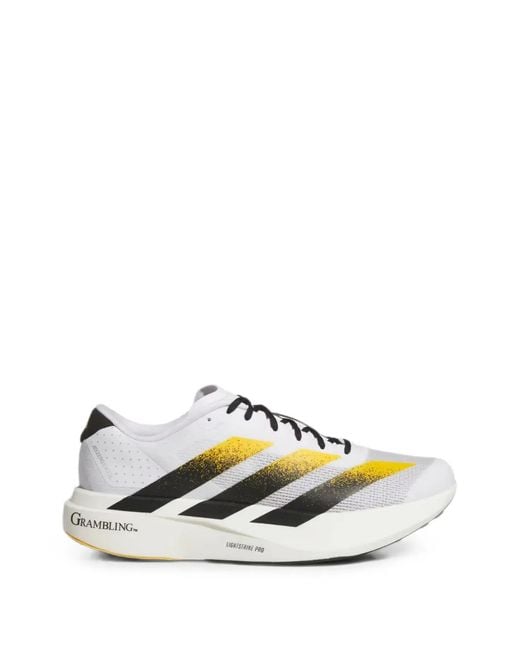 Adidas White Adizero Evo Sl Sneakers for men