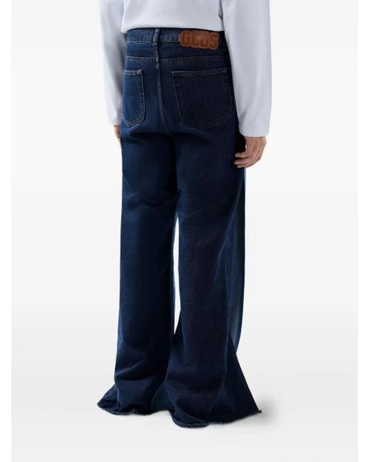 Gcds Broek Met Split in het Blue