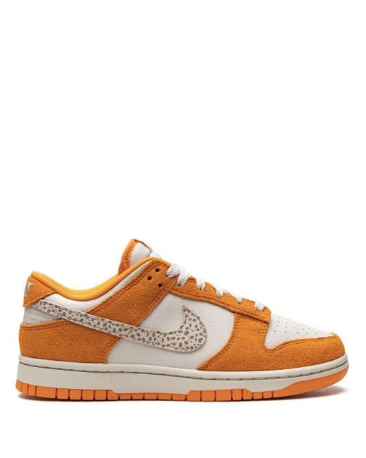 Nike Brown "Baskets Dunk Low As "Safari Swoosh Kumquat"
