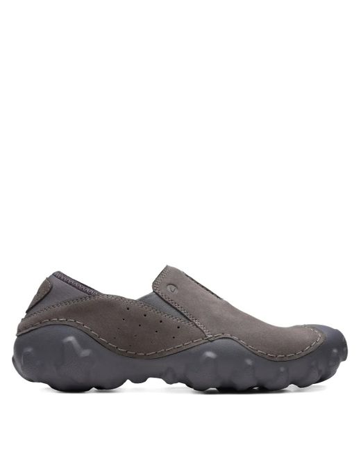 Clarks Gray Mokolite Easy Sneakers for men