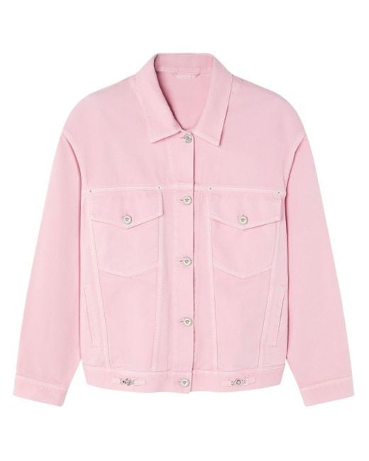 Versace Pink Medusa '95 Denim Jacket