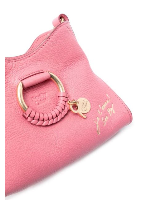 See By Chloé Pink Joan Leather Crossbody Bag