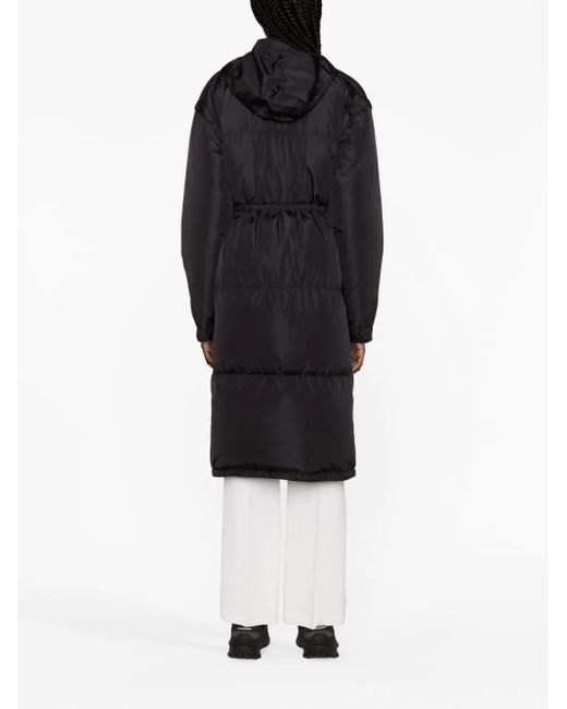 Prada Black Re-nylon Down Coat