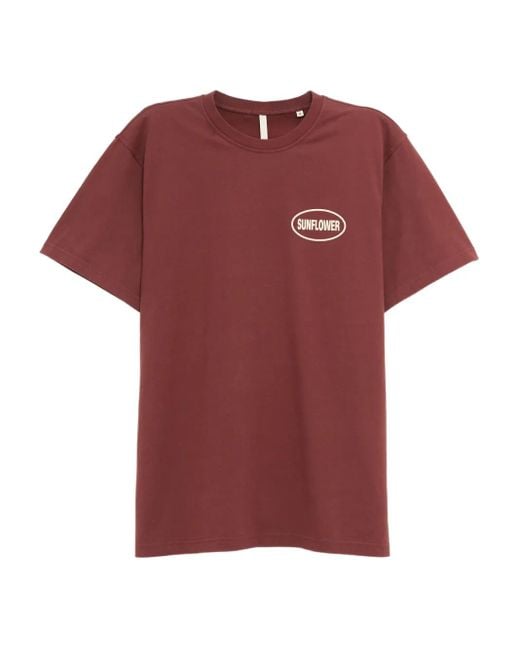sunflower Red Easy Hours T-Shirt for men