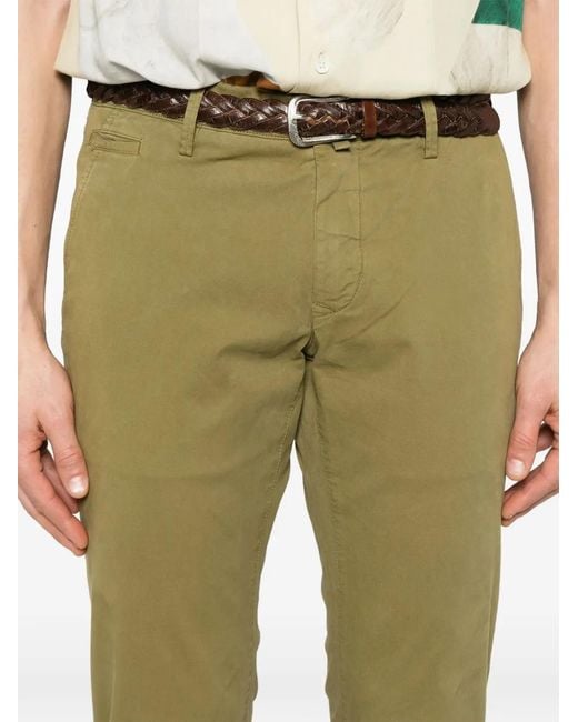 Jacob Cohen Green Pocket Trousers for men