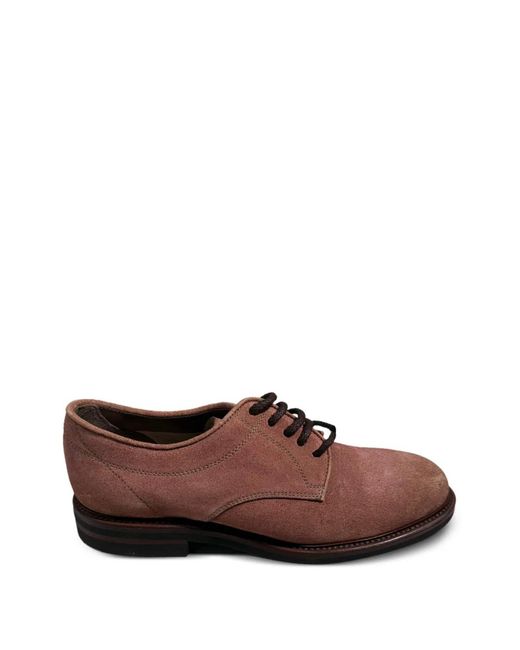Brunello Cucinelli メンズ ブラウン ダービーシューズ 【公式通販】