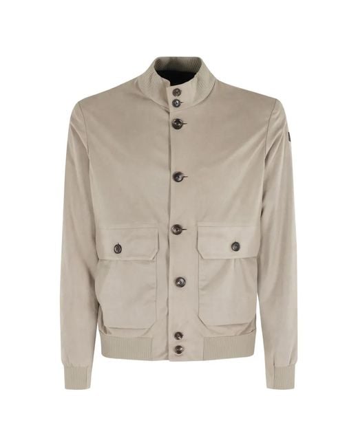 Chaqueta Con Bolsillos Con Solapa Rrd de hombre de color White