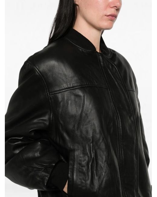 ROTATE BIRGER CHRISTENSEN Black Zip-Up Jacket