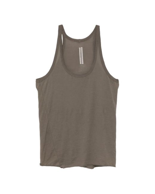 Rick Owens Brown Pony Tank Top