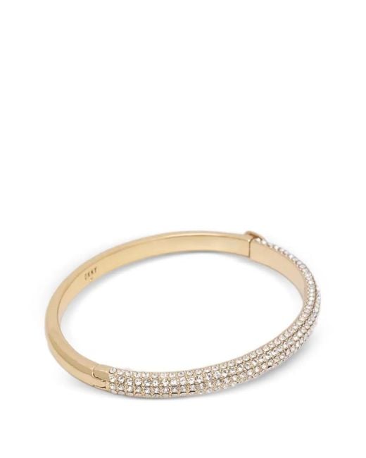 DKNY Multicolor Bracelet Jonc À Ornements En Zircon