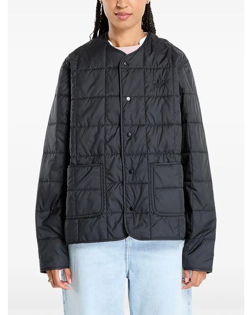 Adidas Black Essentials Quilted Jacket