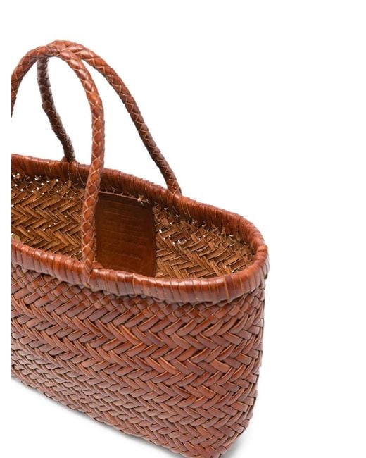Dragon Diffusion Brown Mini Flat Gora Shopper
