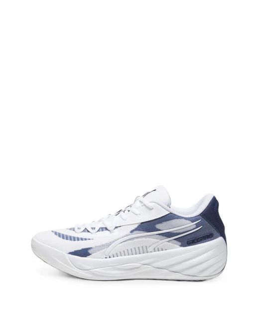 PUMA Blue All-Pro Nitro Team Trainers for men