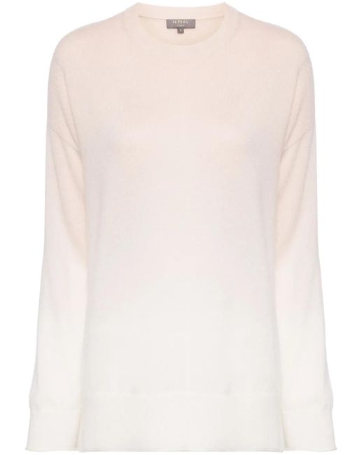 N.Peal Cashmere Pink Gradient-Effect Cashmere Jumper