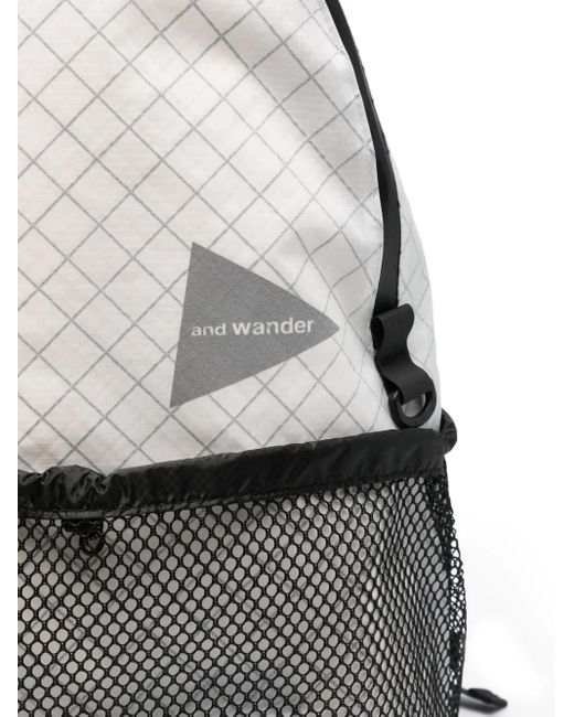 And Wander Gray Ecopak Backpack