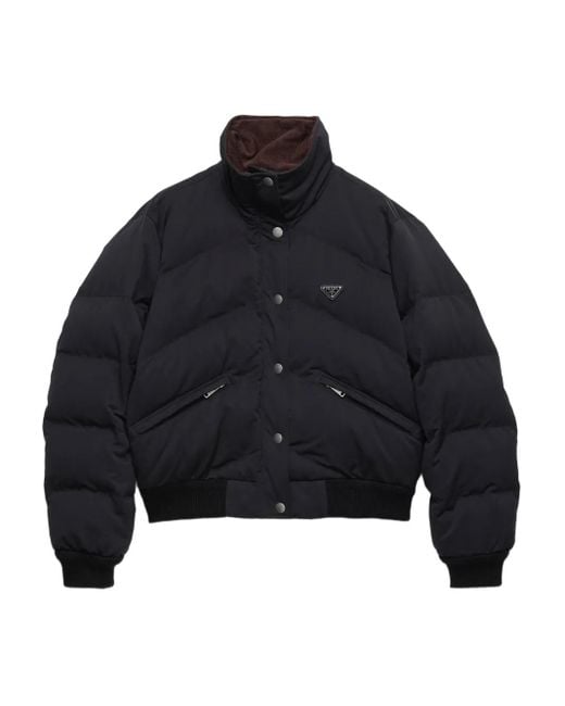 Plumífero Con Logo, Talla Prada de color Black