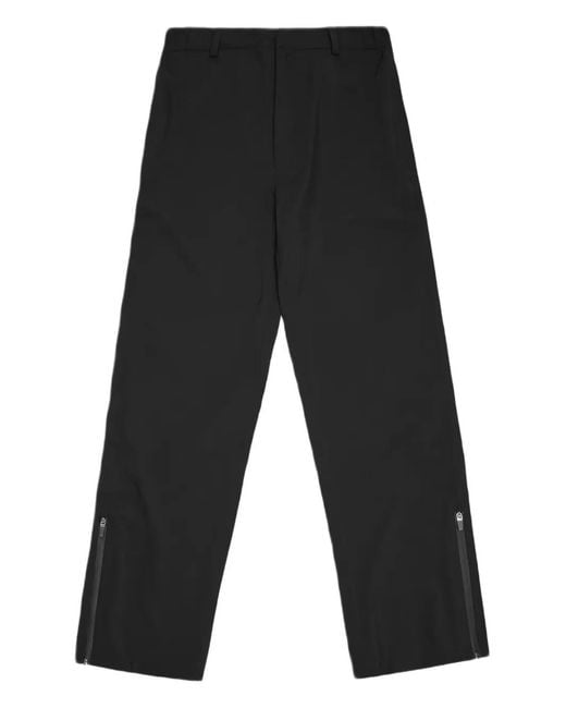 Rains Gray Suva Zip-Ankle Trousers