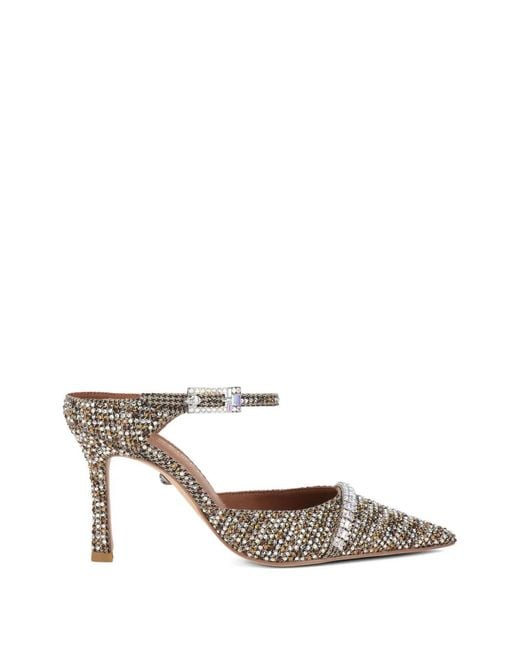 Kurt Geiger Metallic Strass Point Pumps