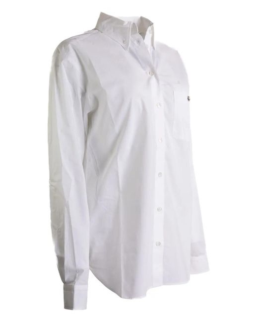 Coperni White Boyfriend Button-Down Shirt