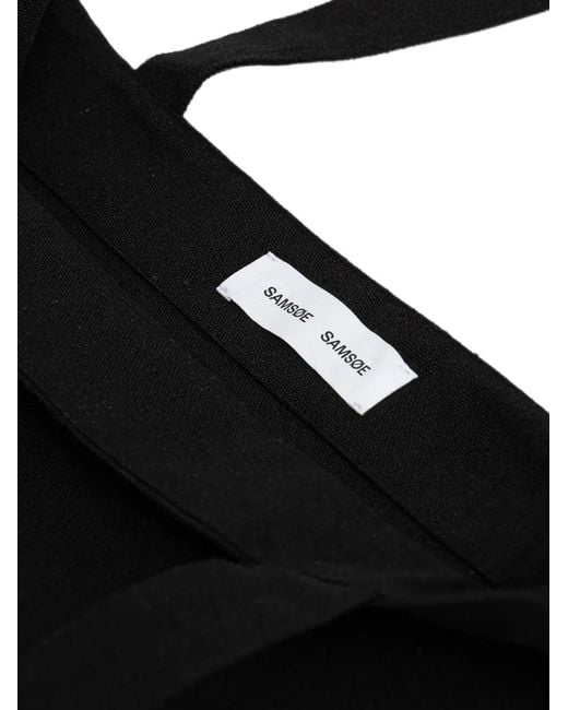 Borsa Tote Saprint di Samsøe & Samsøe in Black
