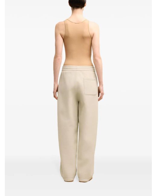 AMI Natural Off- Ami Pleated Lounge Pants