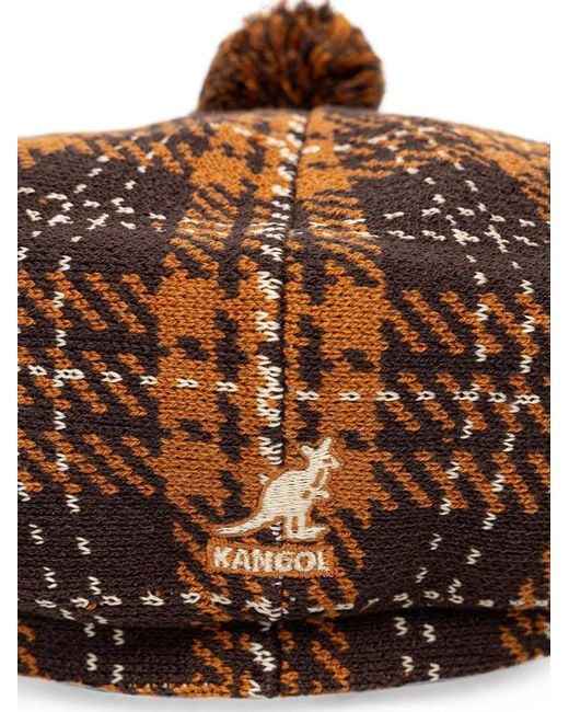 Kangol Brown New Heritage Flat Cap